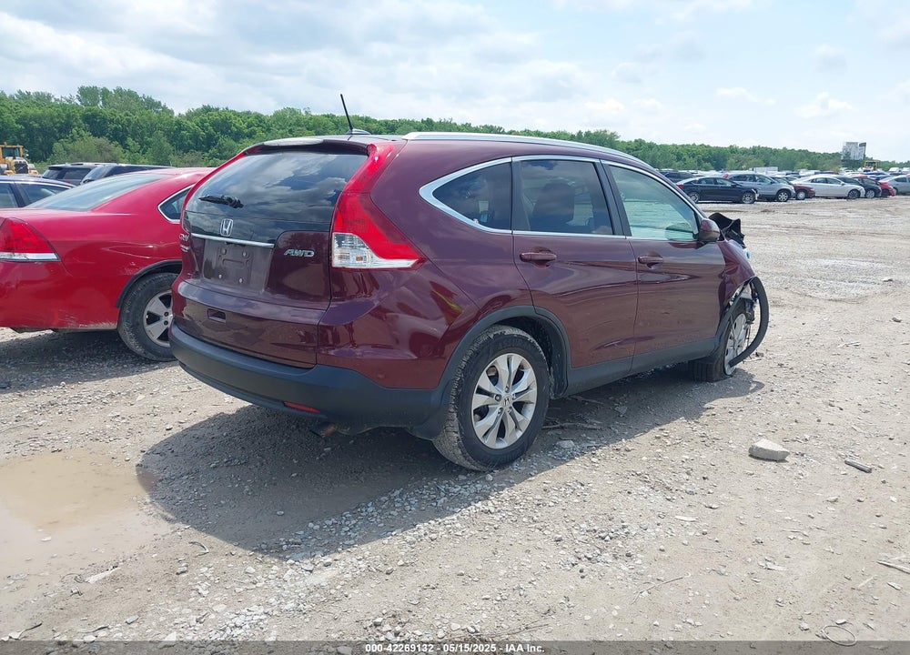 2013 HONDA CR-V EX-L VIN: 5J6RM4H78DL056142