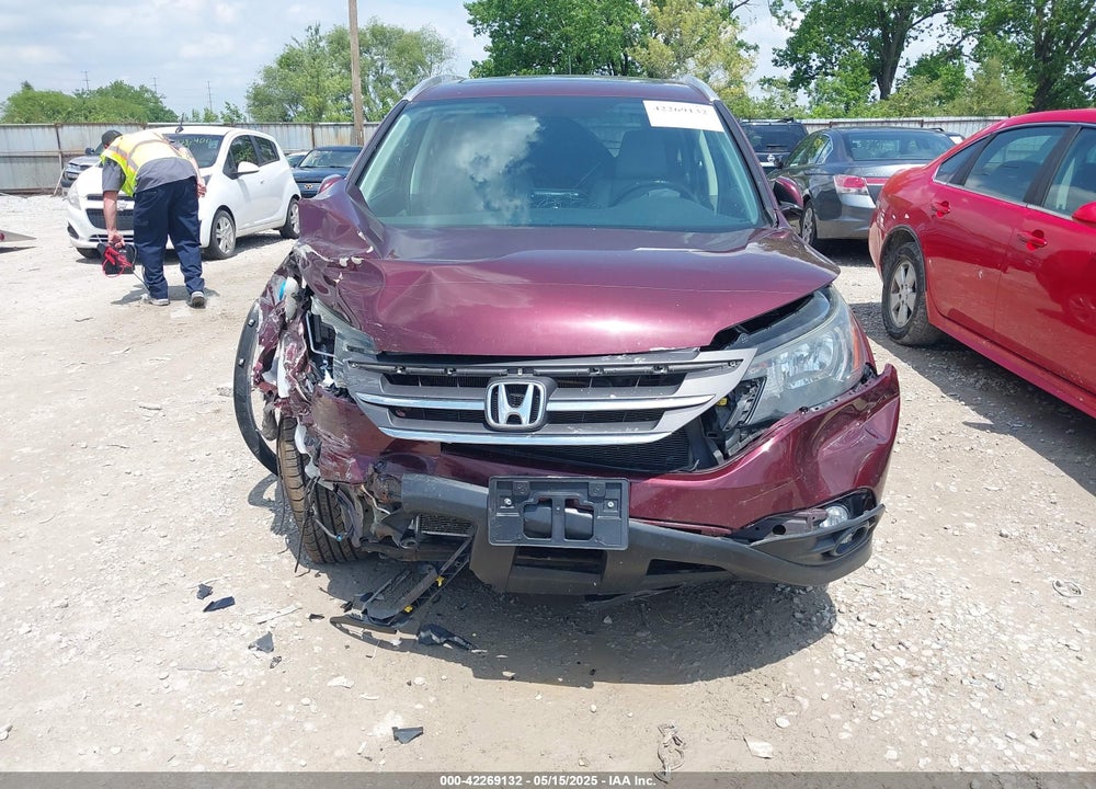 2013 HONDA CR-V EX-L VIN: 5J6RM4H78DL056142