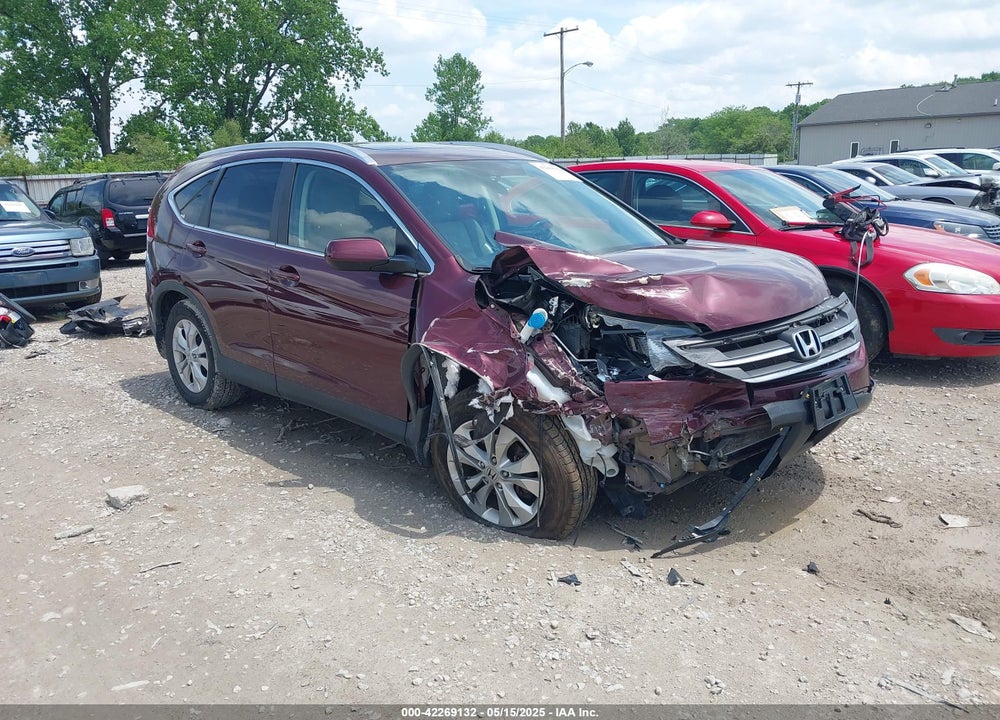 2013 HONDA CR-V EX-L VIN: 5J6RM4H78DL056142