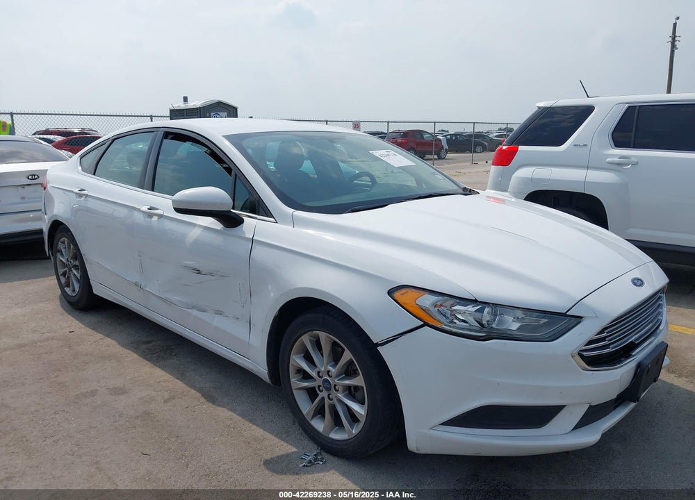2017 FORD FUSION SE VIN: 3FA6P0HD6HR275435
