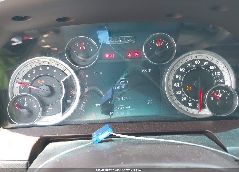2013 RAM 1500 VIN: 1C6RR7VT0DS663319