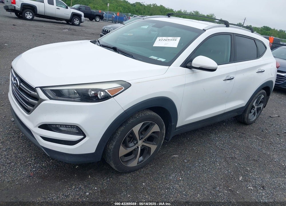 2016 HYUNDAI TUCSON LIMITED VIN: KM8J3CA2XGU161189