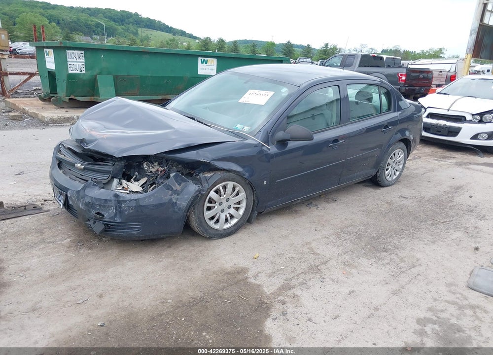 2009 CHEVROLET COBALT VIN: 1G1AS58H297149495
