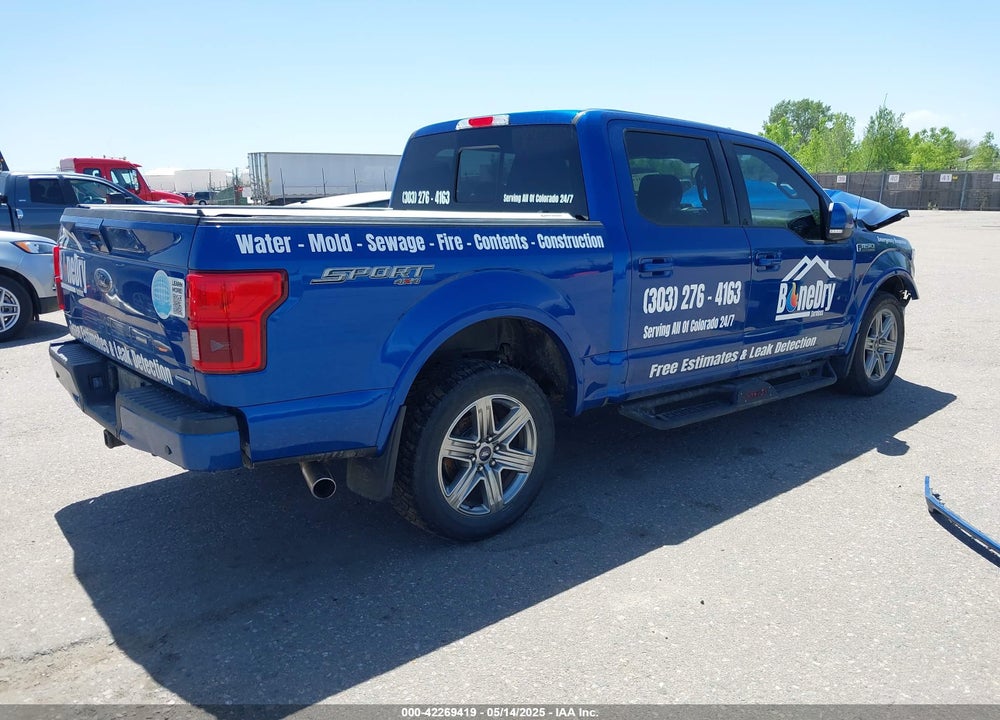 2018 FORD F-150 VIN: 1FTEW1EG4JFC48542
