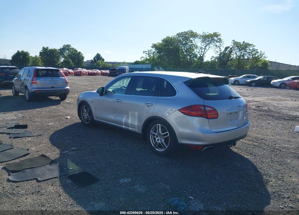 2013 PORSCHE CAYENNE VIN: WP1AE2A29DLA15374