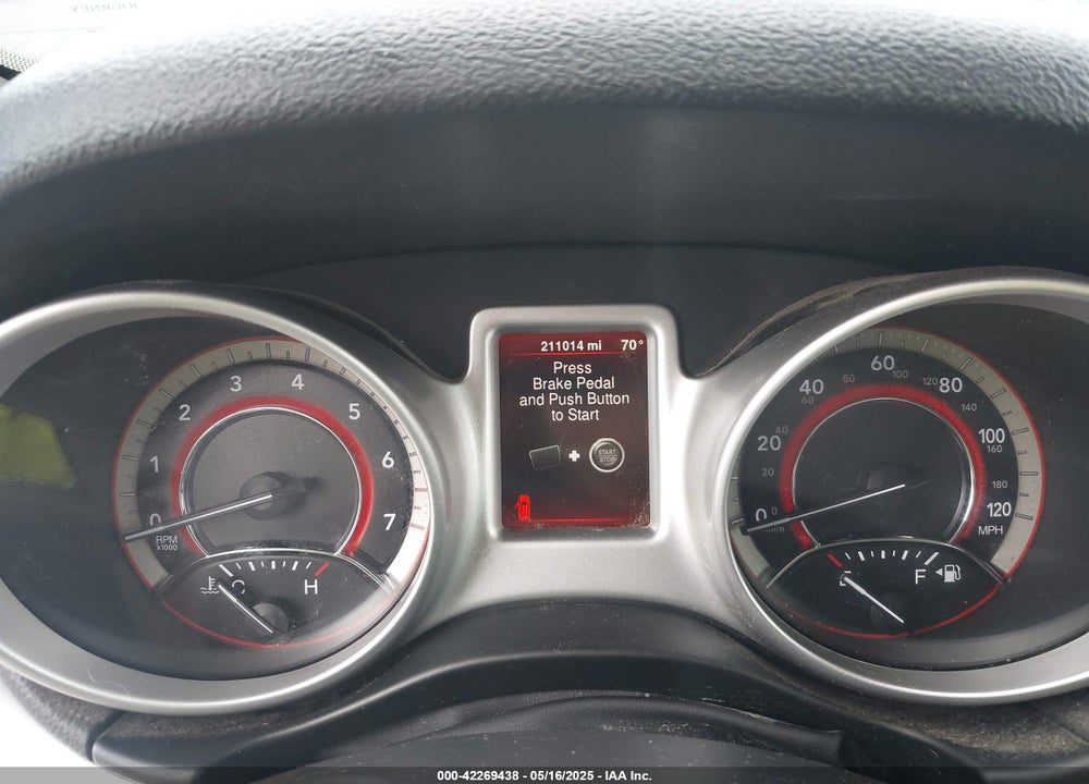 2016 DODGE JOURNEY VIN: 3C4PDDBG4GT173148
