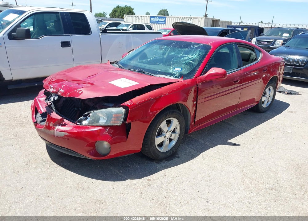 2008 PONTIAC GRAND PRIX VIN: 2G2WP552381122076