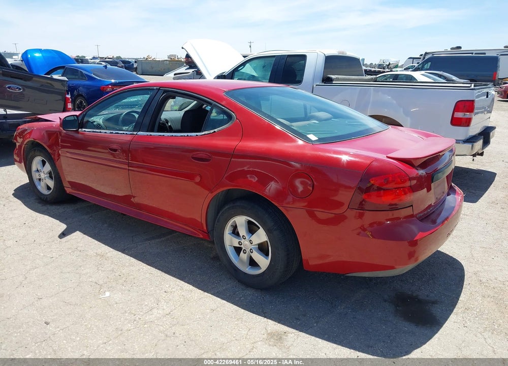2008 PONTIAC GRAND PRIX VIN: 2G2WP552381122076