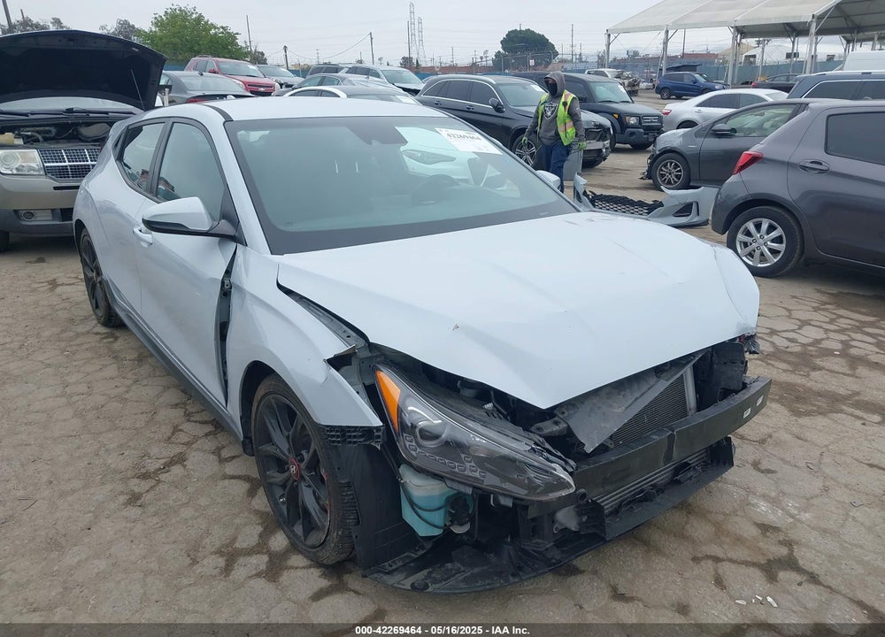 2019 HYUNDAI VELOSTER TURBO R-SPEC VIN: KMHTH6ABXKU007246