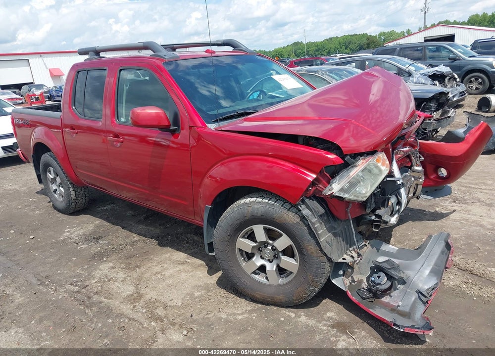 2012 NISSAN FRONTIER PRO-4X VIN: 1N6AD0EV3CC439870