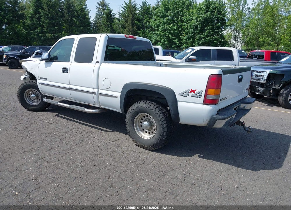 2000 GMC SIERRA 2500 SL/SLE VIN: 1GTGK29UXYE397676