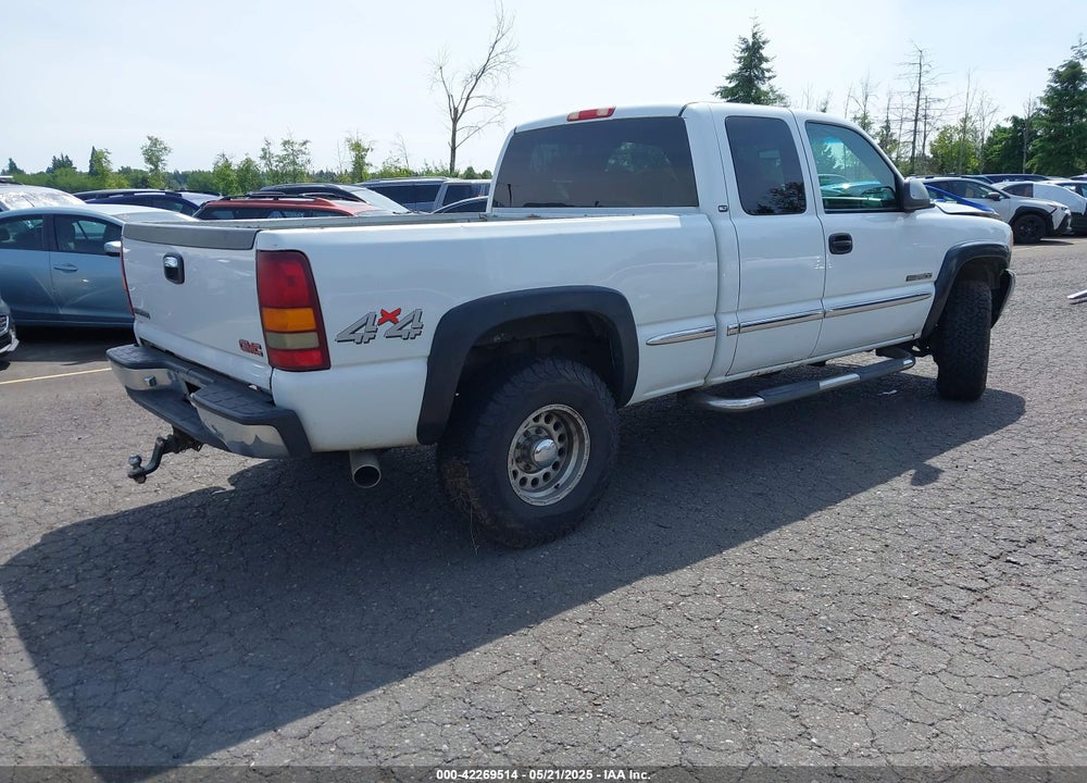 2000 GMC SIERRA 2500 SL/SLE VIN: 1GTGK29UXYE397676