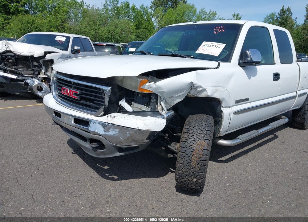 2000 GMC SIERRA 2500 SL/SLE VIN: 1GTGK29UXYE397676