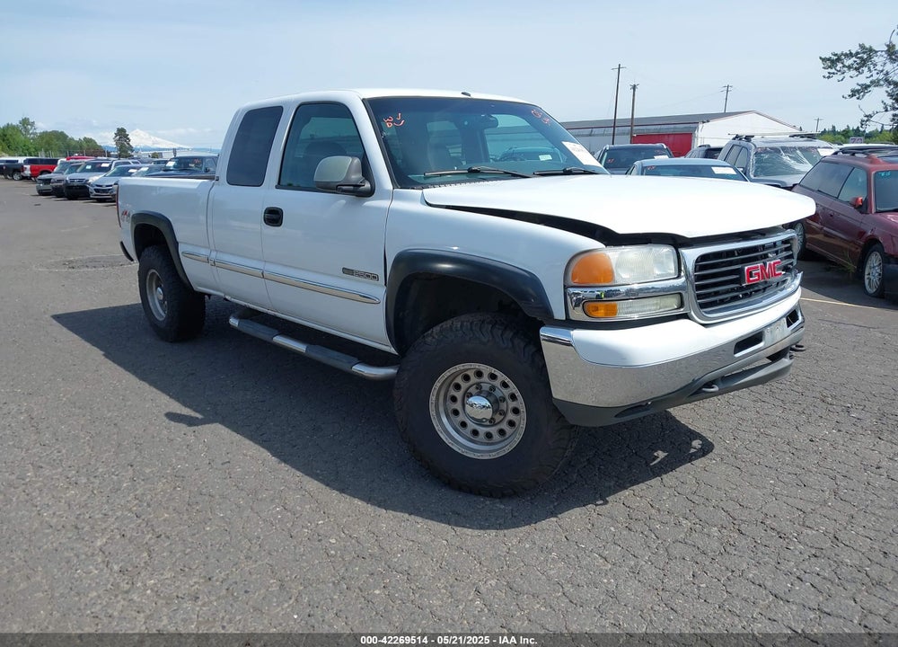 2000 GMC SIERRA 2500 SL/SLE VIN: 1GTGK29UXYE397676
