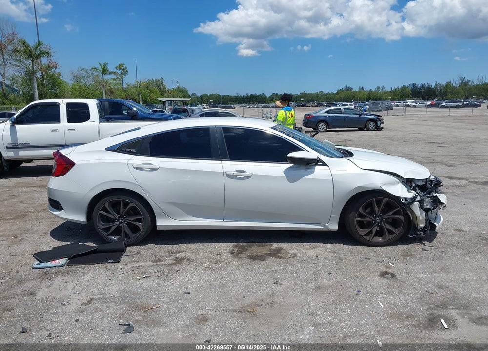 2019 HONDA CIVIC VIN: 19XFC2F88KE047720