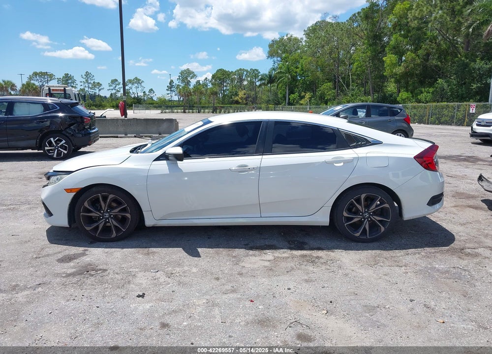2019 HONDA CIVIC VIN: 19XFC2F88KE047720