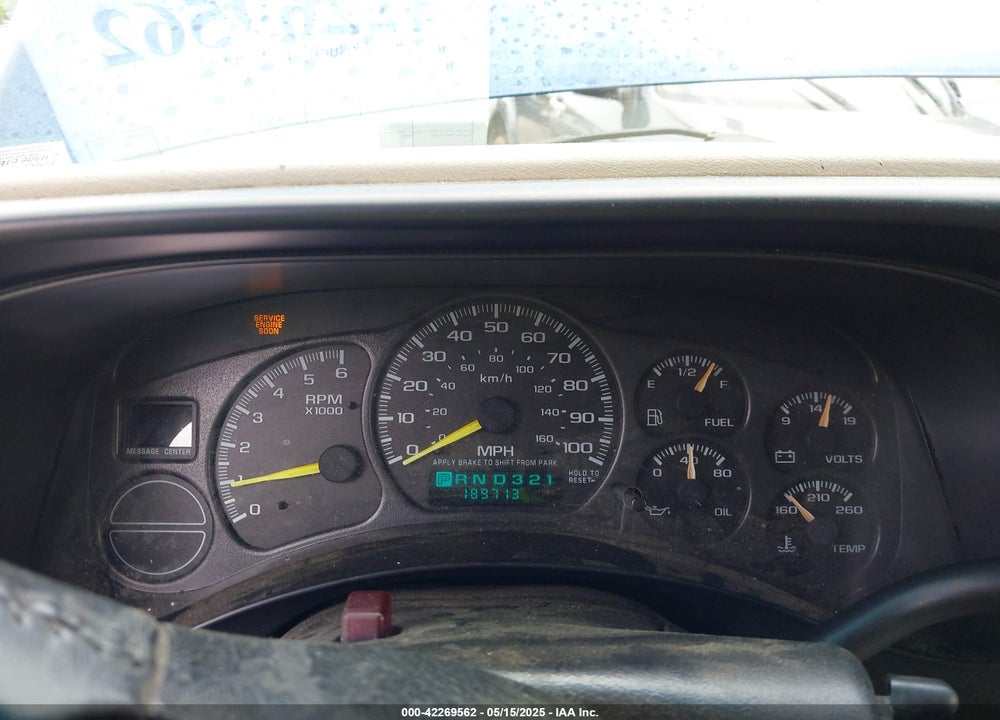 2001 GMC YUKON SLT VIN: 1GKEK13T91J205117