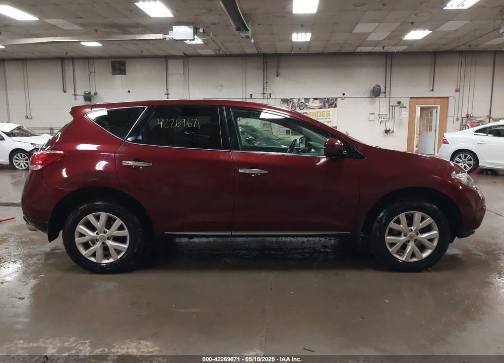 2012 NISSAN MURANO VIN: JN8AZ1MW2CW219370