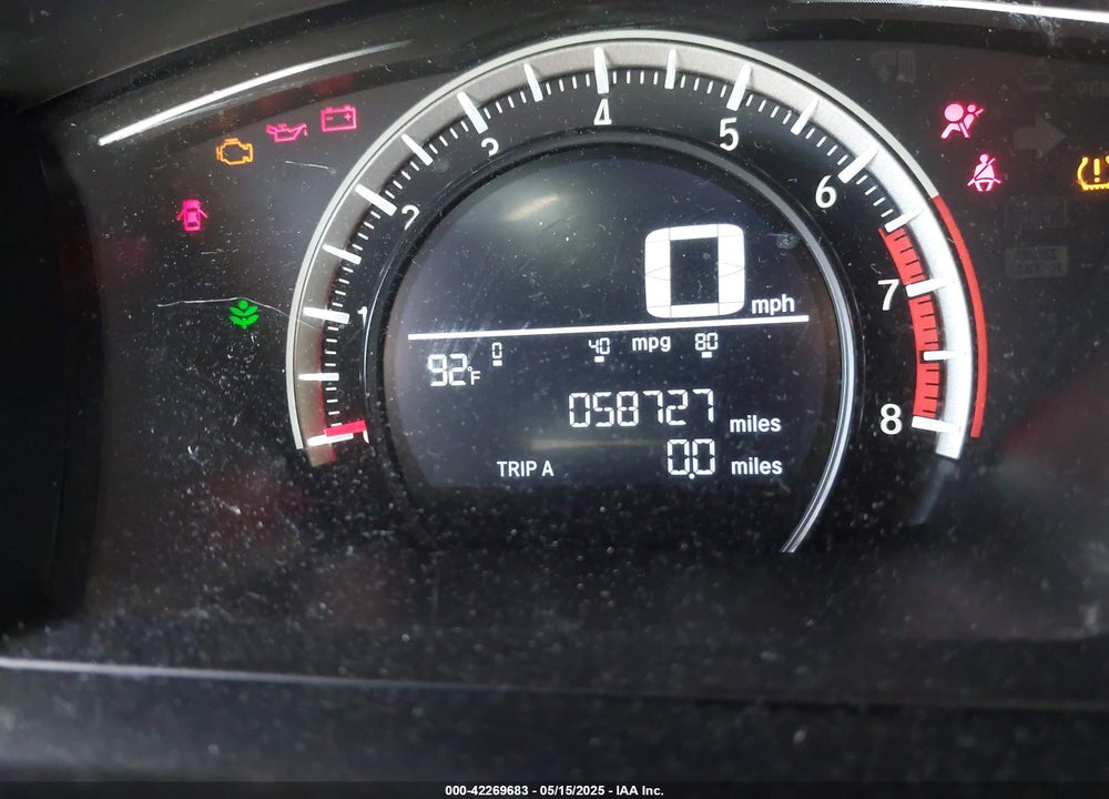 2018 HONDA CIVIC VIN: SHHFK7H22JU427605