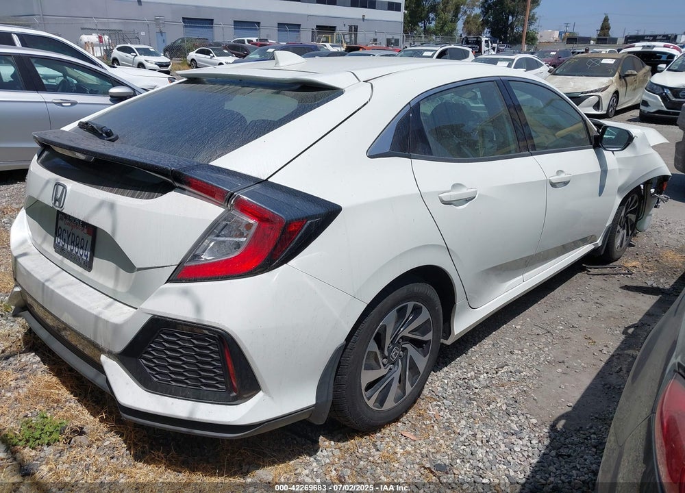 2018 HONDA CIVIC VIN: SHHFK7H22JU427605