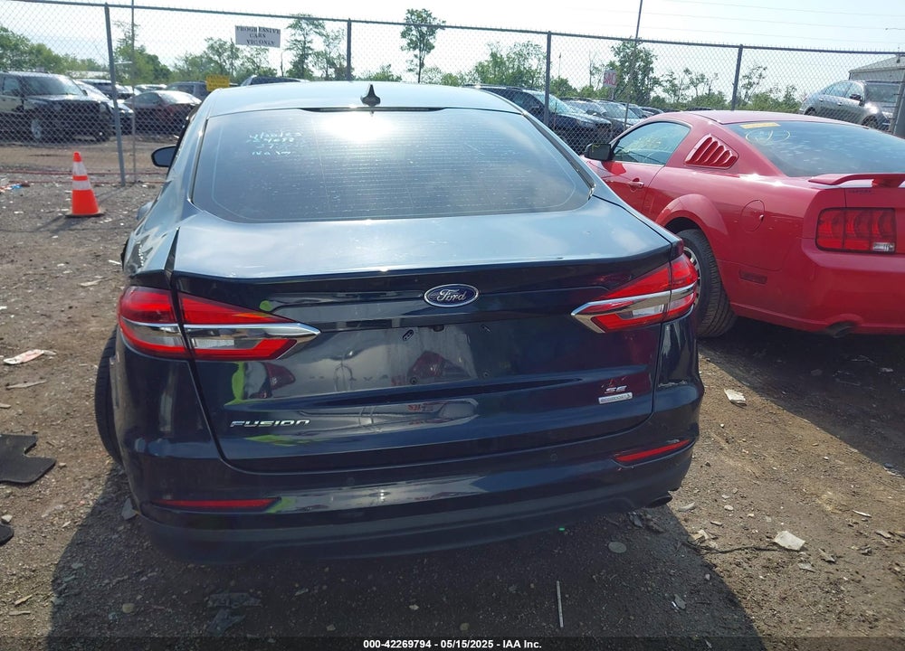 2020 FORD FUSION SE VIN: 3FA6P0HDXLR224898