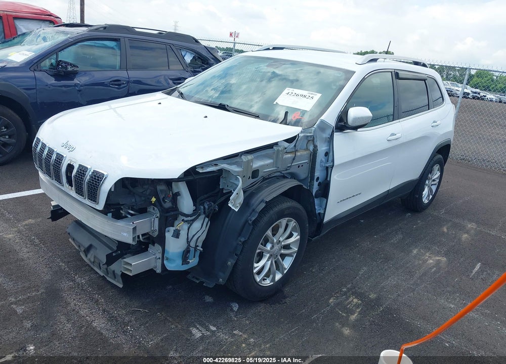 2019 CHEROKEE JEEP  LATITUDE FWD VIN: 1C4PJLCB1KD344703