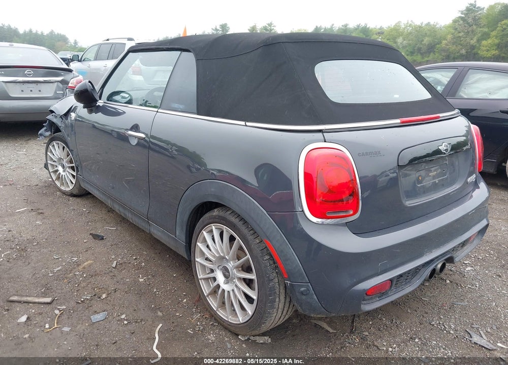 2017 MINI CONVERTIBLE VIN: WMWWG9C39H3D22503