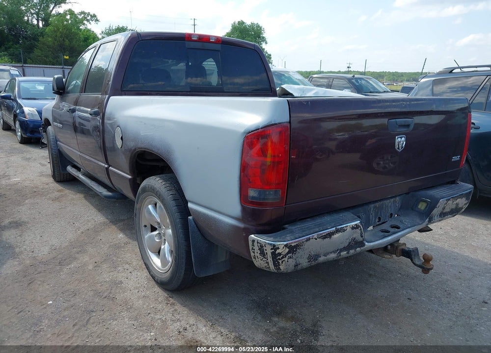 2005 DODGE RAM 1500 VIN: 1D7HA18D25S121787