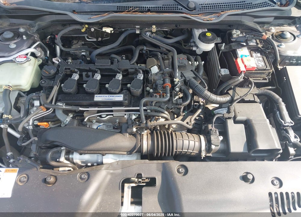 2019 HONDA CIVIC VIN: 19XFC1F7XKE018656