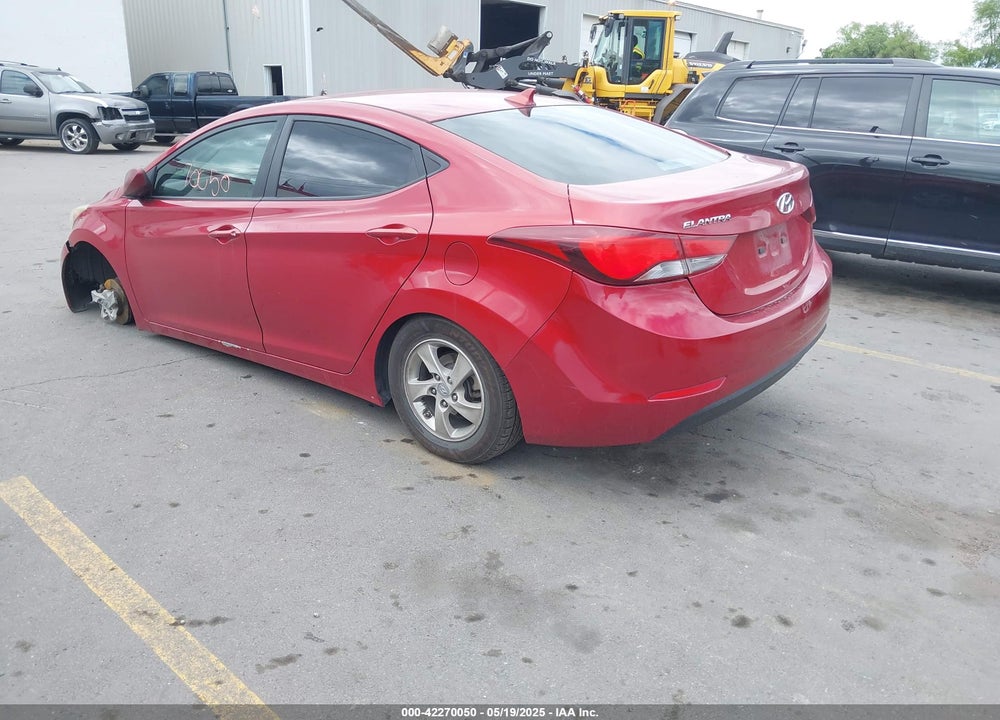 2014 HYUNDAI ELANTRA VIN: KMHDH4AE0EU167918
