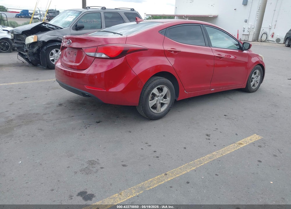 2014 HYUNDAI ELANTRA VIN: KMHDH4AE0EU167918