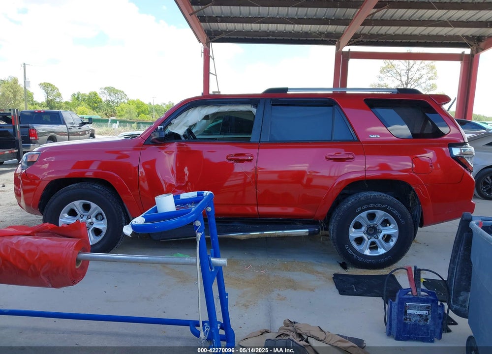 2021 TOYOTA 4RUNNER VIN: JTEEU5JR9M5232380