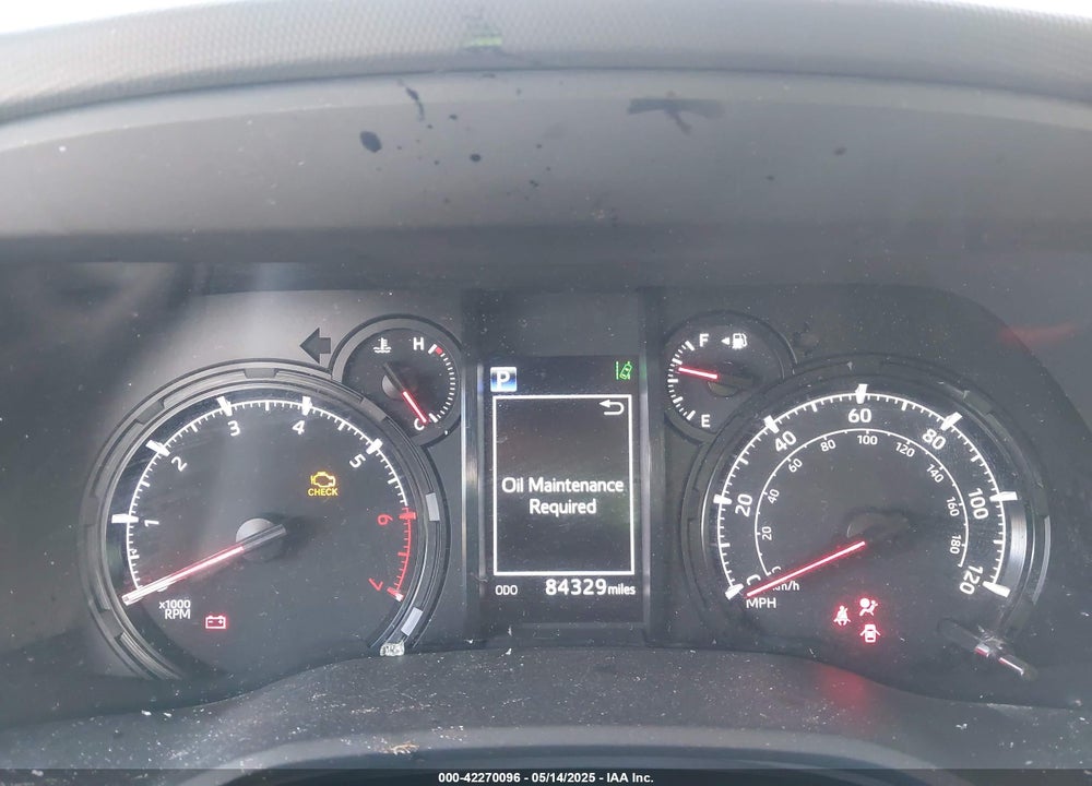 2021 TOYOTA 4RUNNER VIN: JTEEU5JR9M5232380