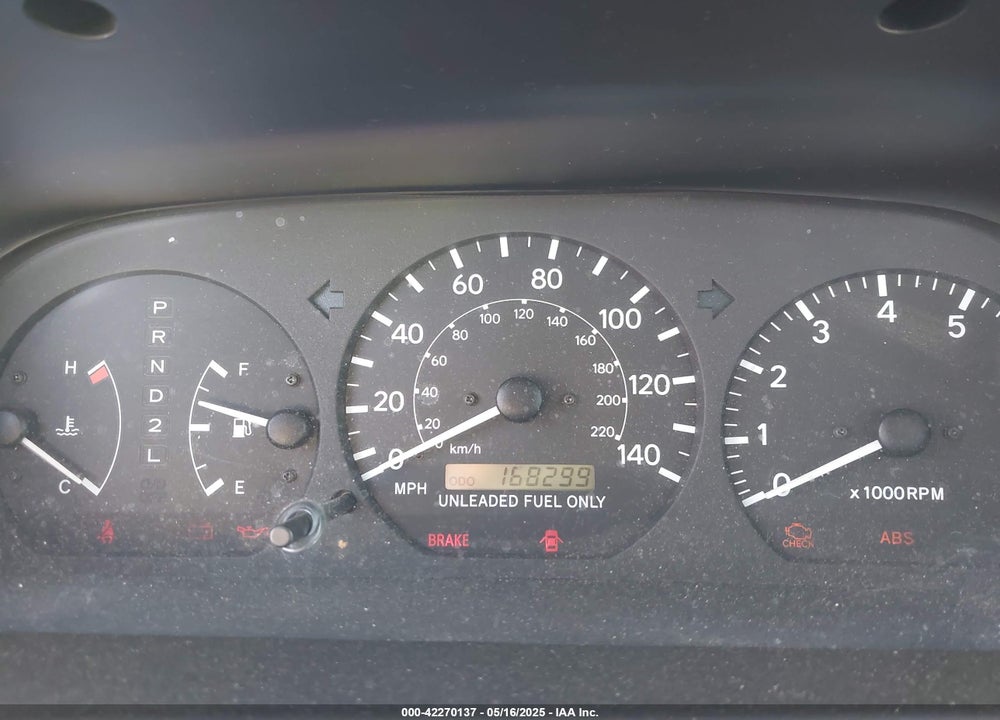 1997 TOYOTA CAMRY LE V6 VIN: 4T1BF22K1VU025776