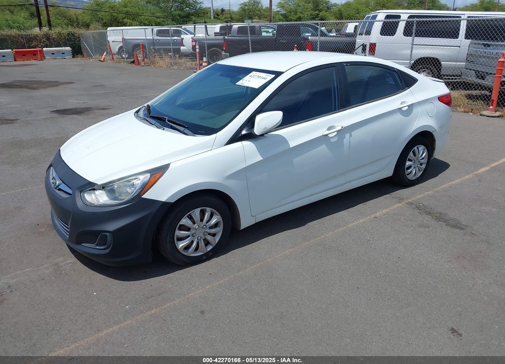 2013 HYUNDAI ACCENT VIN: KMHCT4AE8DU537750