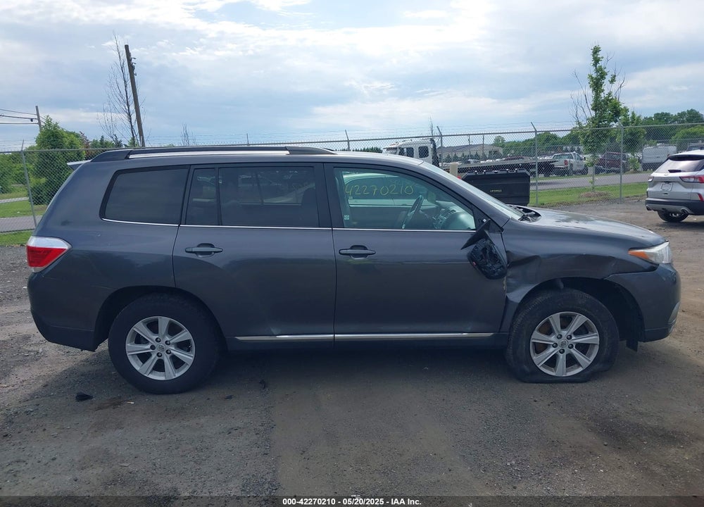 2013 TOYOTA HIGHLANDER VIN: 5TDBK3EHXDS229002