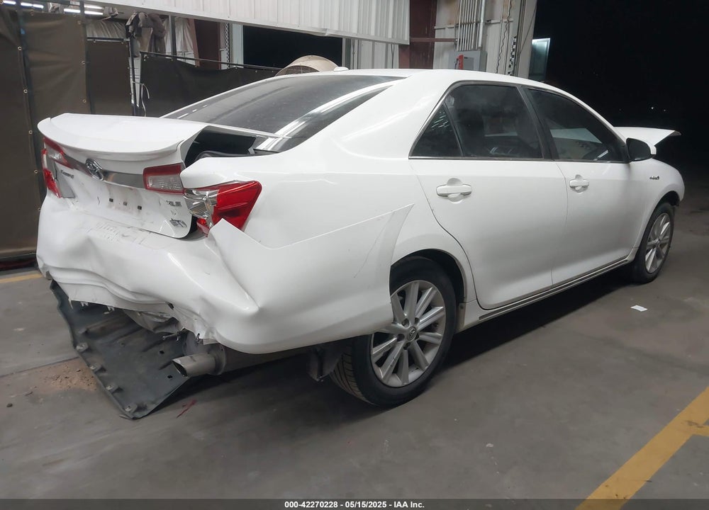 2014 TOYOTA CAMRY HYBRID VIN: 4T1BD1FK8EU114142