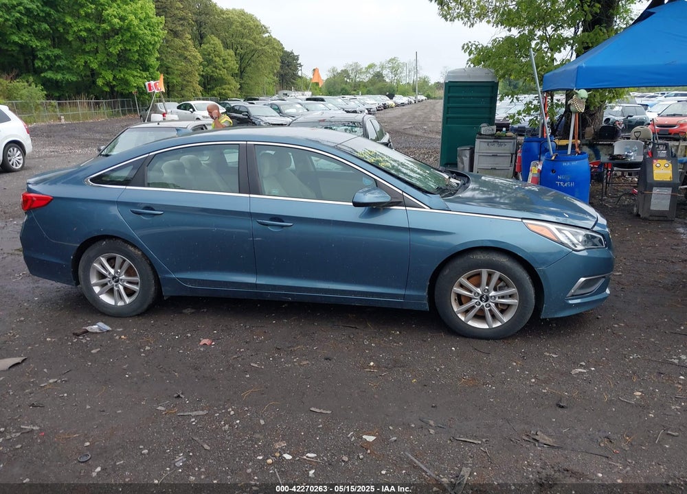 2016 HYUNDAI SONATA SE VIN: 5NPE24AF5GH380038