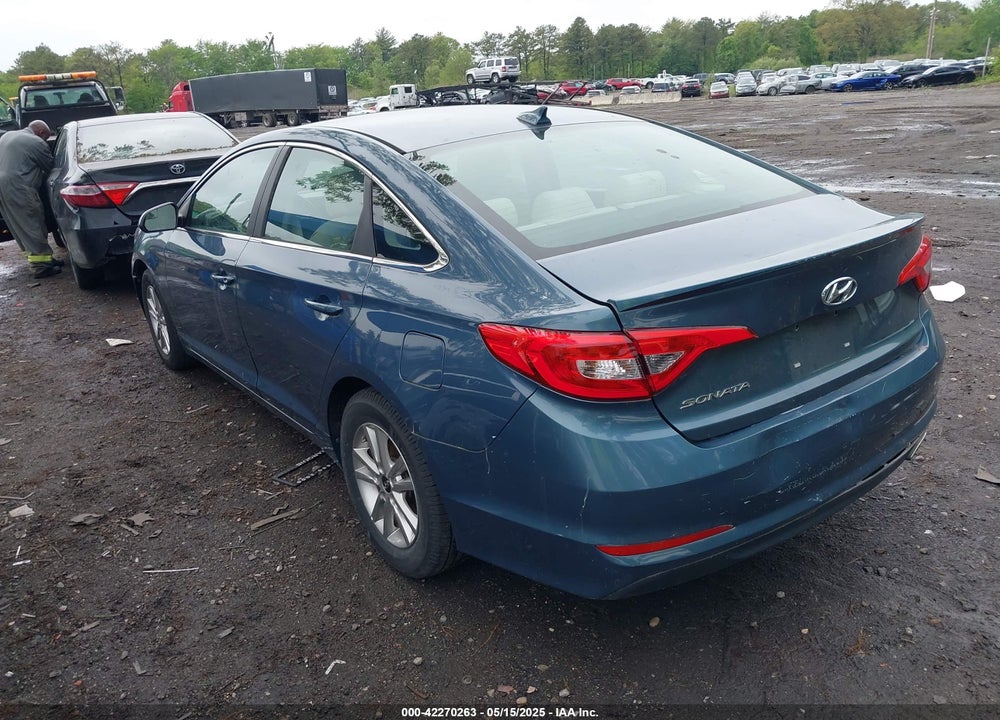 2016 HYUNDAI SONATA SE VIN: 5NPE24AF5GH380038