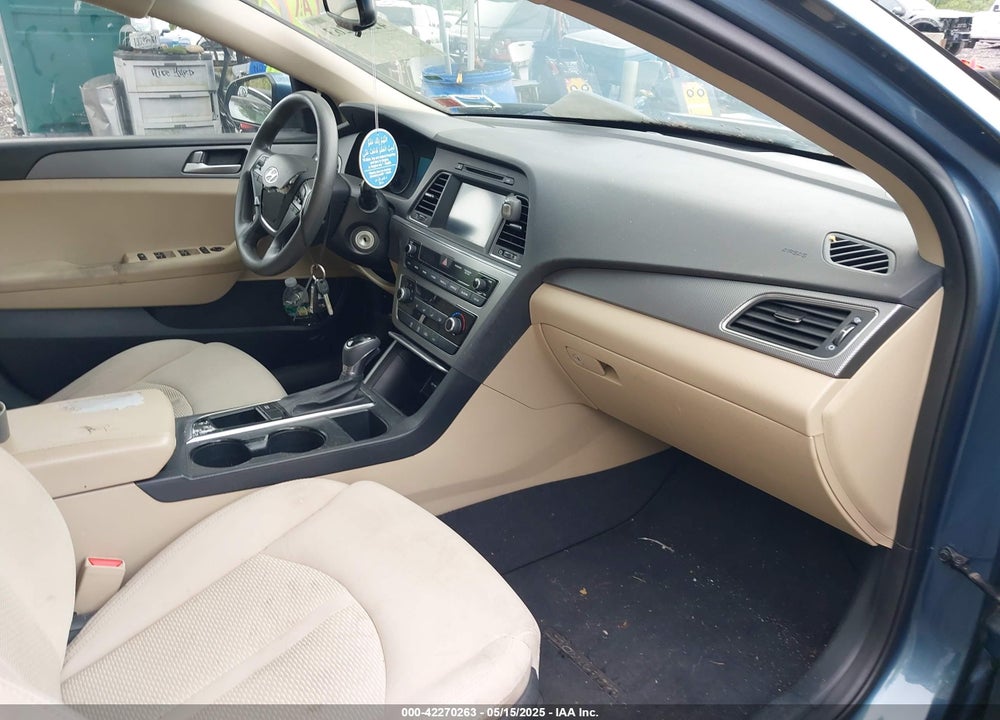 2016 HYUNDAI SONATA SE VIN: 5NPE24AF5GH380038
