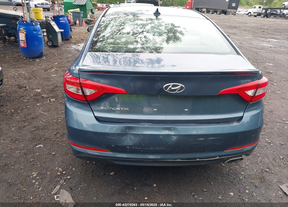 2016 HYUNDAI SONATA SE VIN: 5NPE24AF5GH380038