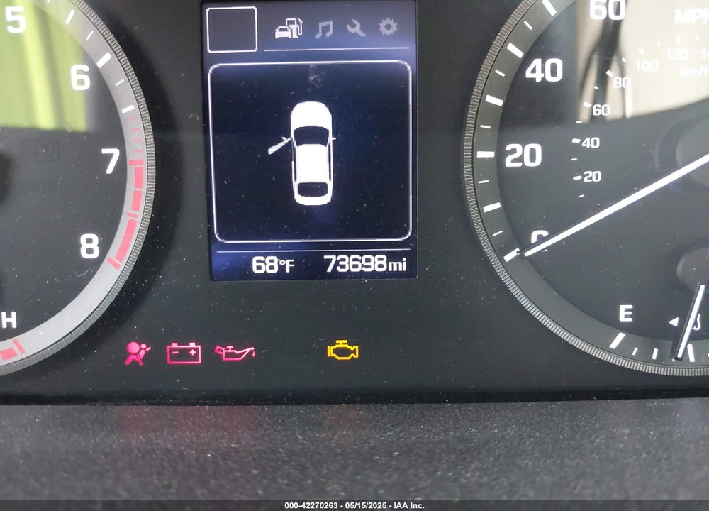 2016 HYUNDAI SONATA SE VIN: 5NPE24AF5GH380038