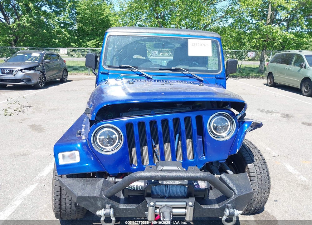 1997 JEEP WRANGLER SE VIN: 1J4FY29P8VP400766
