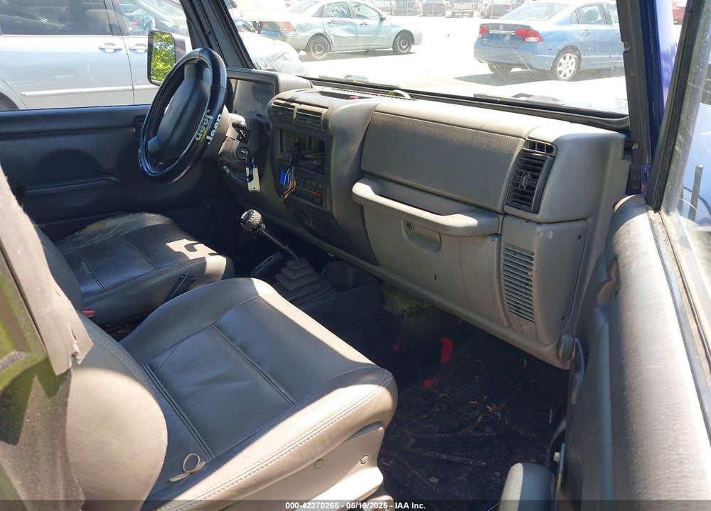 1997 JEEP WRANGLER SE VIN: 1J4FY29P8VP400766