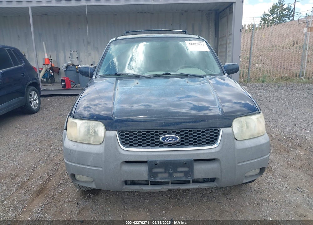 2001 FORD ESCAPE XLT VIN: 1FMCU041X1KA93910