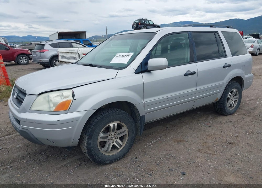 2004 HONDA PILOT EX-L VIN: 2HKYF18654H517416