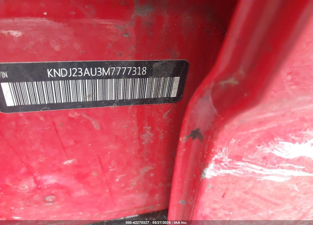 2021 KIA SOUL VIN: KNDJ23AU3M7777318
