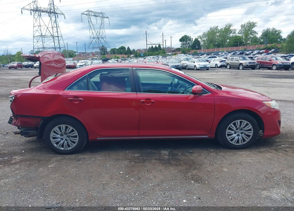 2012 TOYOTA CAMRY LE VIN: 4T4BF1FK8CR207126