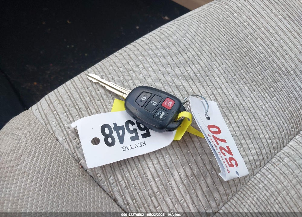 2012 TOYOTA CAMRY LE VIN: 4T4BF1FK8CR207126