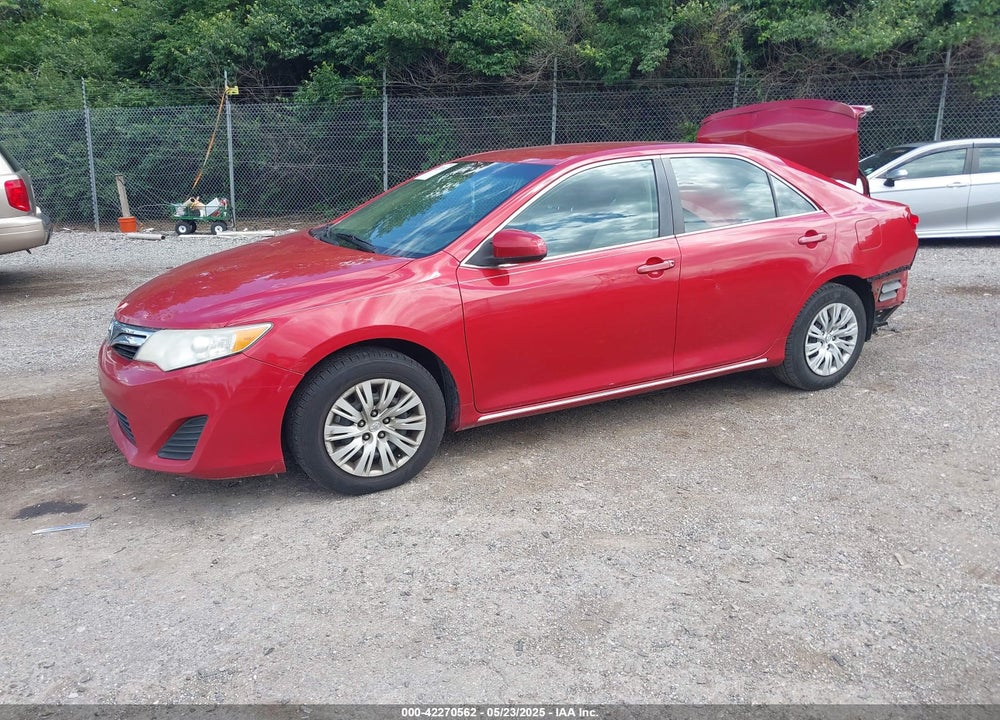 2012 TOYOTA CAMRY LE VIN: 4T4BF1FK8CR207126